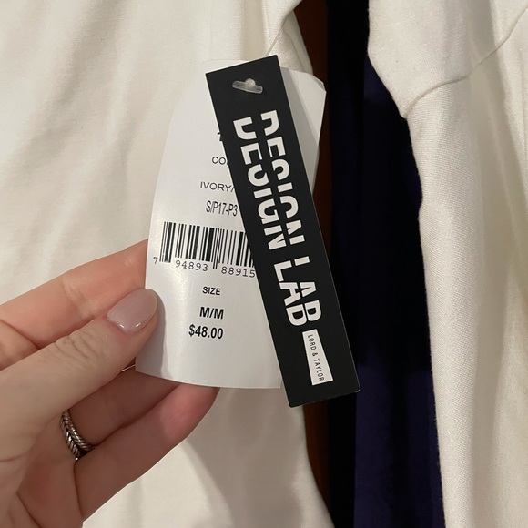 NWT off the shoulder peasant sleeve bodysuit - Picture 4 of 4